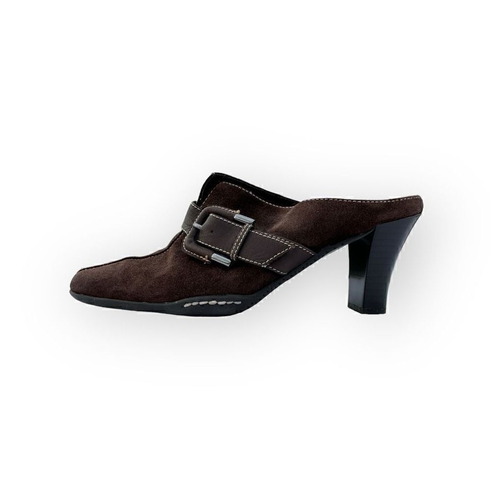 Aerosoles heeled slip on mule brown sides women’s size 7.5